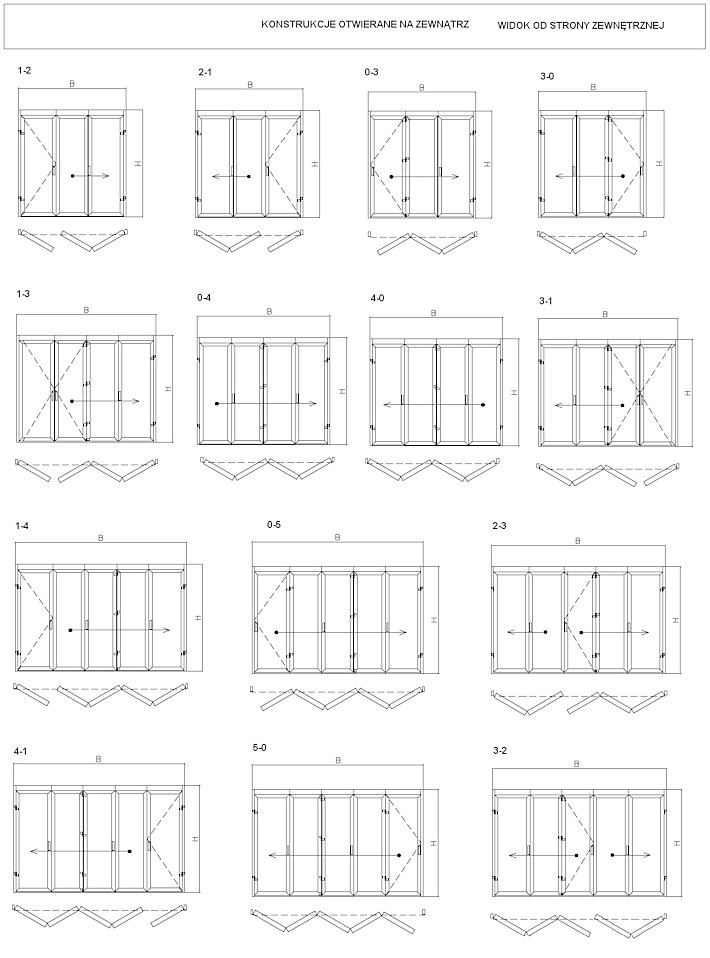 Slide and fold doors