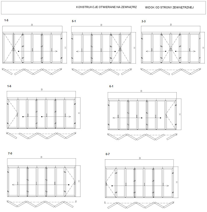 Slide and fold doors